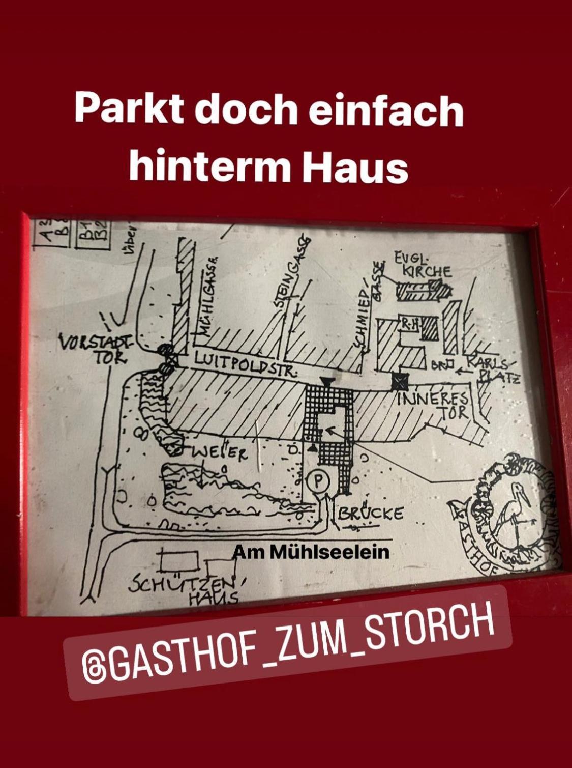Gasthof Zum Storch Пріксенштадт Екстер'єр фото